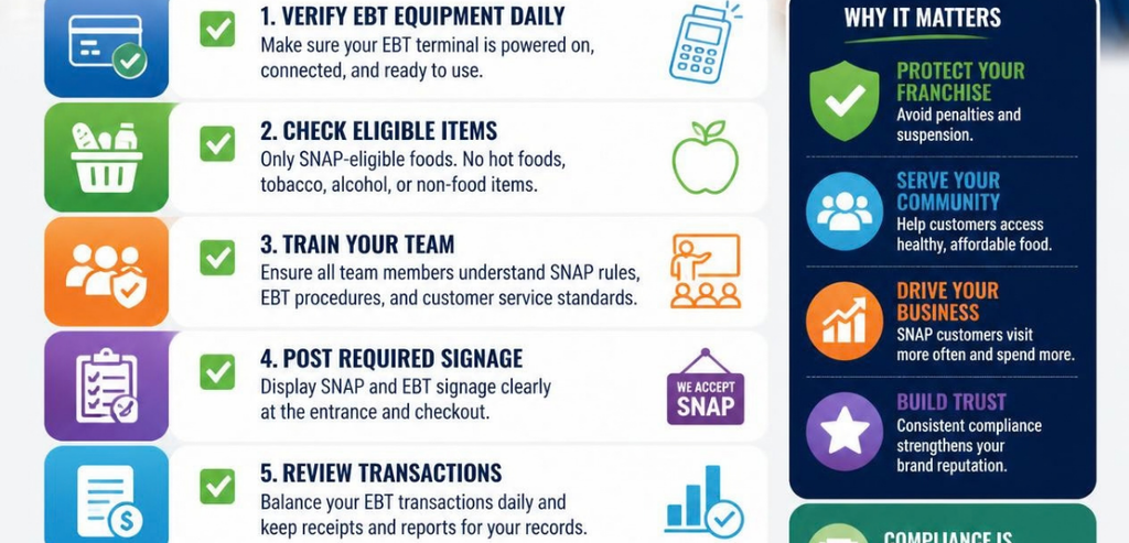 Everyday Franchise SNAP Compliance Tasks