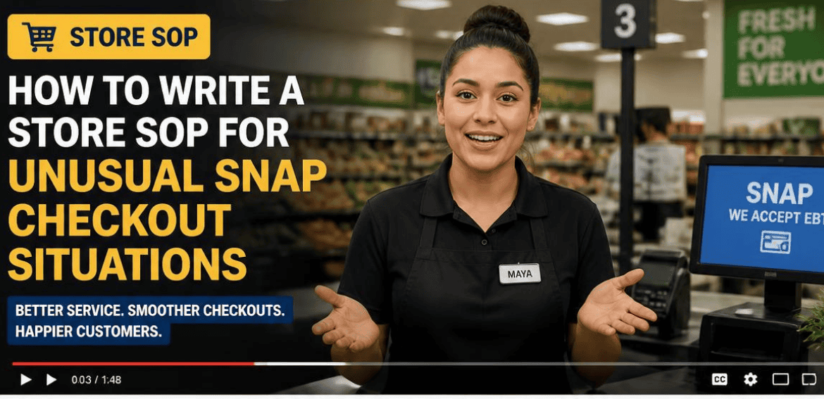 SNAP Checkout SOP